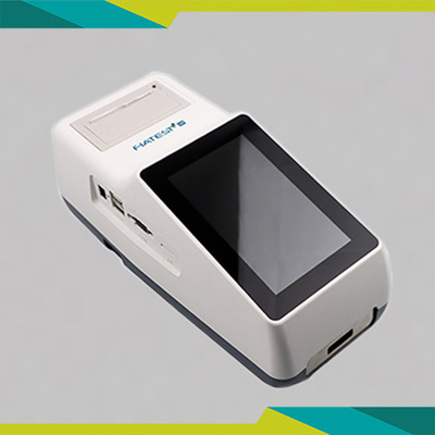 Fluorescence Immunoassay Analyzer (มือถือ) การตรวจจับการเรืองแสงที่ปล่อยออกมา ปฏิกิริยาระหว่างแอนติเจนและแอนติบอดี