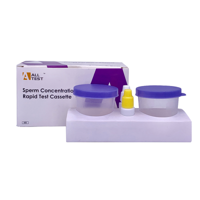 OTC Home Sperm Concentration Rapid Test Cassette การทดสอบทางชีวเคมี