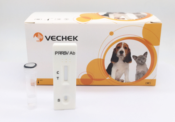 PRRSV Porcine Test Kit การทดสอบแอนติบอดีไวรัสระบบสืบพันธุ์และทางเดินหายใจ