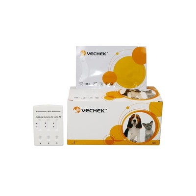 CHW Antigen Ehrlichia แอนติบอดี Combo Rapid Test Cassette เลือดครบ