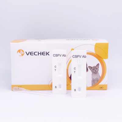 Csfv Rapid Antibody Test Cassette สำหรับการวินิจฉัยความไวสูง