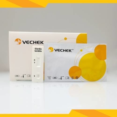 Giardia Lamblia Veterinary Rapid Test Kits ตัวอย่างอุจจาระ